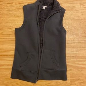 Old navy brand fleece lined vest